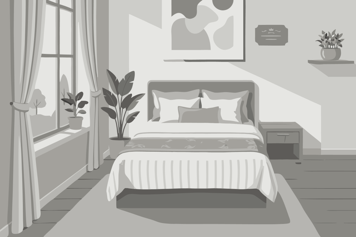 Quarto Individual Deluxe com Varanda
